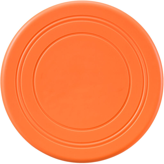 Lifcausal - tpr Flying Disc for Pets 17.8CM Disc Interactive Pet Toy Dog Toy Chew Toy Training Plaything Exercise Entertainment Tool for Pets Orange