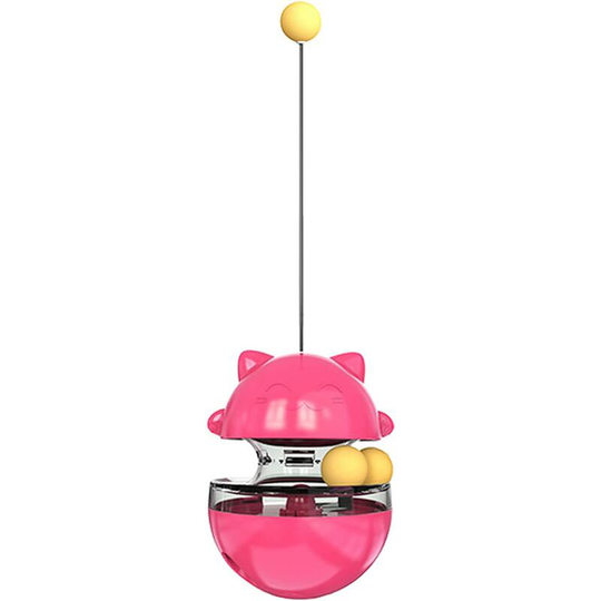 Cat Food Dispenser Leaking Cats Ball Toys Slow Cat Interactive Feeder Toy Dispensing Ball for Kitten Puppy