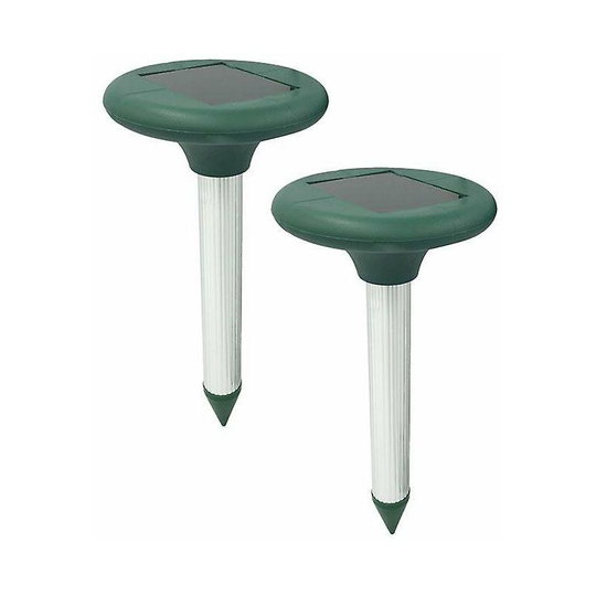 Yaju Ultrasonic Cat Repeller Outdoor Insect And Animal Repellentgreen-2pcs)