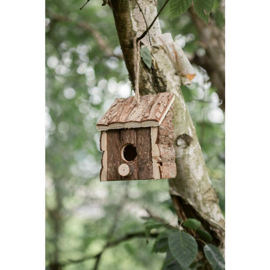 Wooden Hanging Bird Wild Bird Hotel