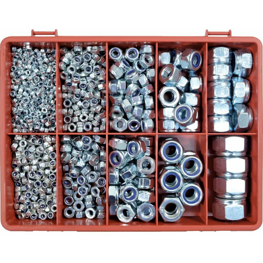 Nuts Nylon Insert Metric Kit - Kennedy
