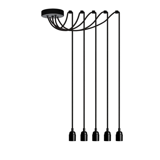 Newhaven 5 - Light Cluster Bulb Pendant