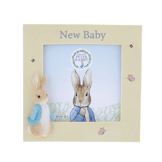 Peter Rabbit New Baby Picture Frame