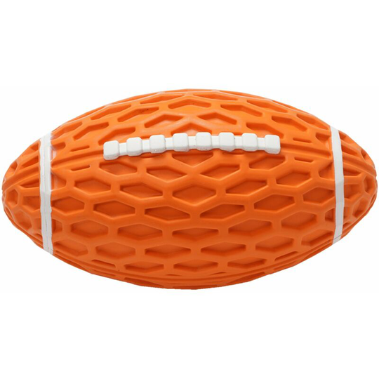 Dog Chew Toys Squeaky Ball for Aggressive Chewers Medium Large Dogs Rubber Football