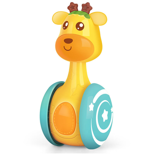 Musikalisches Spielzeug für 1-jähriges Baby, Cartoon-Giraffe-Cup-Sound-Spielzeug