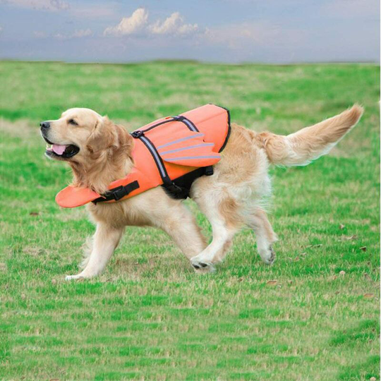 Betterlifegb - Pet Life Jacket Life Life Life Vest Saver Safety Vest Reflective Size Adjustable Dog Lifejacket for Swimming Surf Hunting Boat (m,