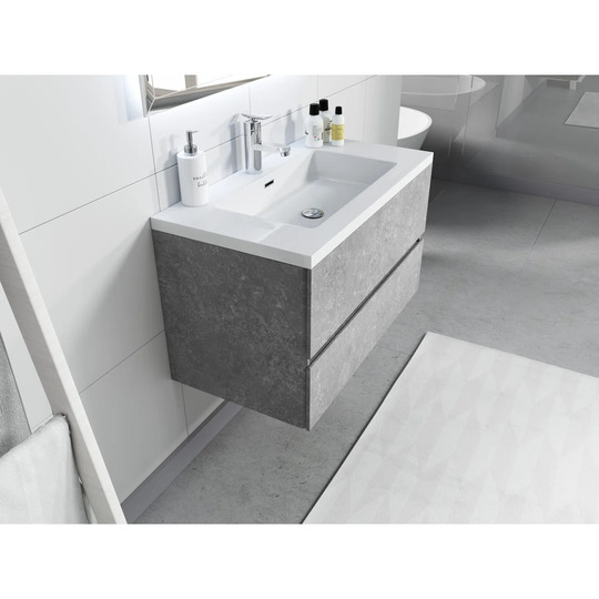 Prall 90mm Wall Hung Single Vanity Unit
