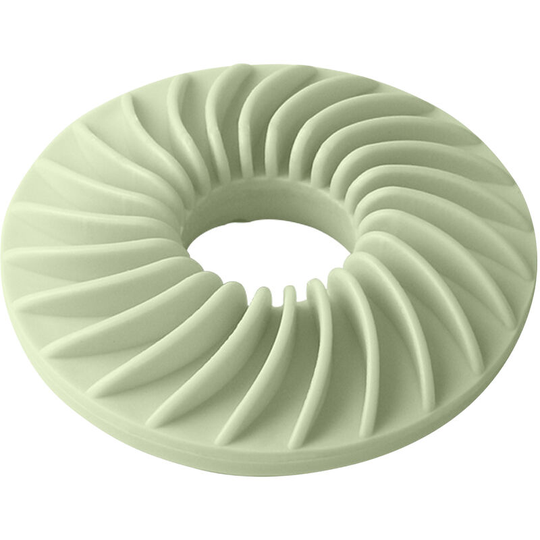 Tpr Pet Frisbee 12CM Food Dispenser Disc Interactive Toy Dog Toothbrush Toy Chew Training Toy Pet Exercise Entertainment Green
