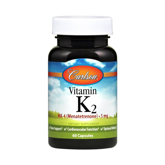 (60 caps) Vitamin K2 MK-4, 5mg - 60 caps