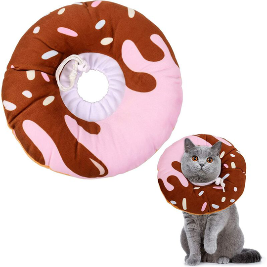 Cat Recovery Collar Comfortable Recovery Collar Protective Collar Dog Collar for Cute Cats(S)