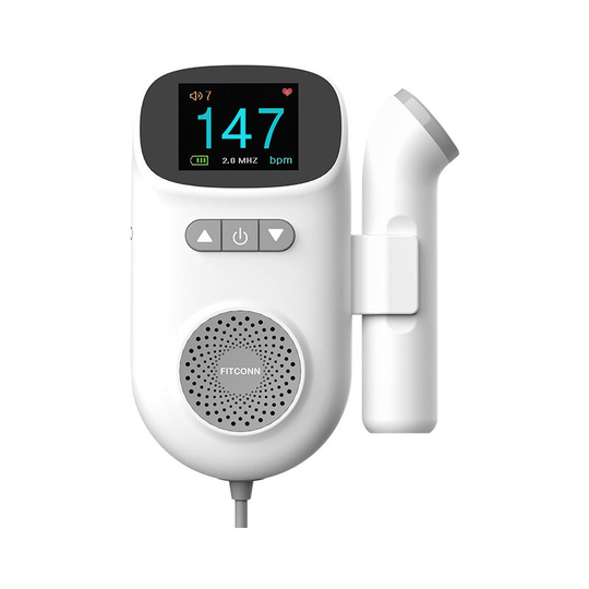Thsinde - Home Pregnancy Fetal Heart Rate Monitor Doppler Ultrasound Fetal Heart Rate Monitor Fetal Movement Curve Monitoring