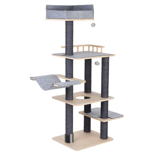 Jardine Scratching Tree - Grey