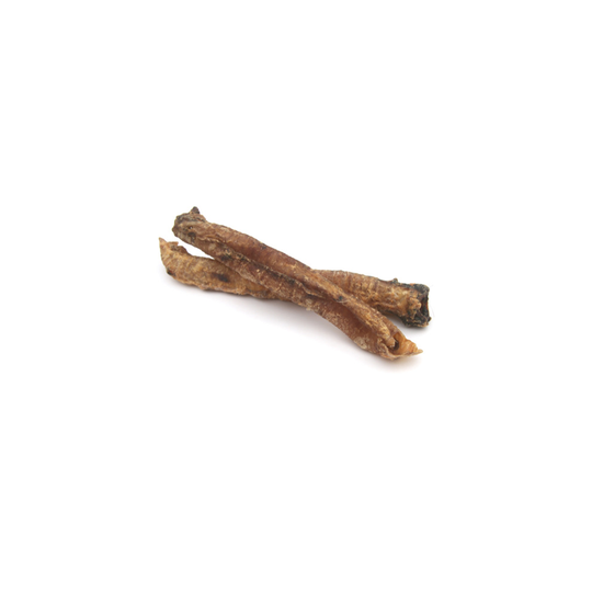 (2kg (70-80 Pipes)) Lamb Trachea Air Pipe Air Dried Dog Treat Chew