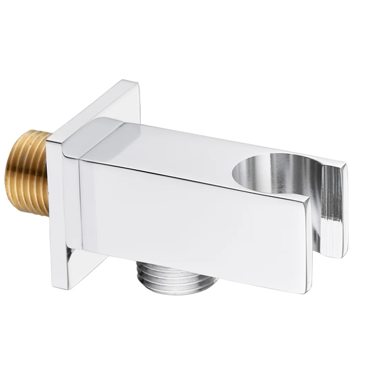 Shower Wall Elbow Outlet with Handset Holder