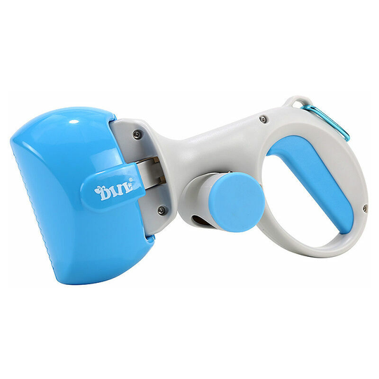 Portable Dog Poop Picker, Sanitary Dog Waste Picker, Easy Waste Picker, Heavy Duty Dog Waste Cleaner with Bag Dispenser