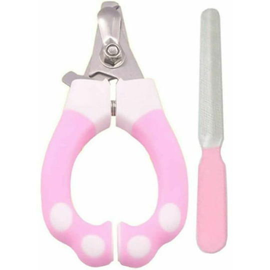 Dog and Cat Nail Clippers, with Safety Lock and Suitable Nail File, Stainless Steel Nail Clippers for Dogs, Cats, Birds, Rodents Grooming S'areern