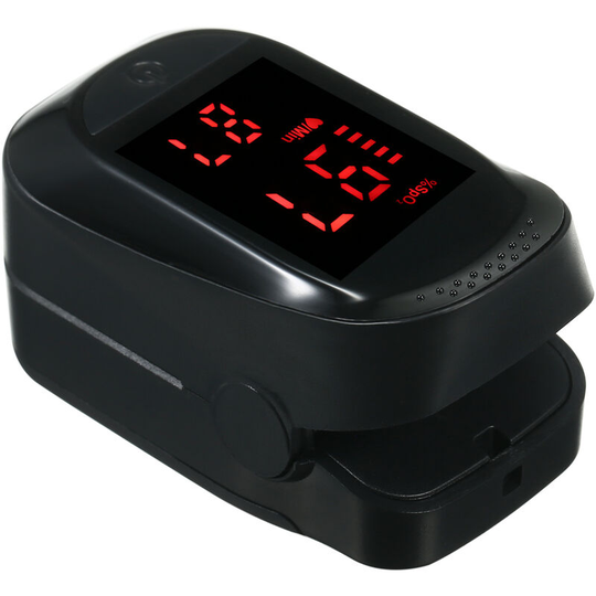 Fingertip Clip Pulse Oximeter l-ed Screen Display Mini SpO2 Monitor Oxygen Saturation Monitor Pulse Rate Measuring Mini Portable for Daily Use