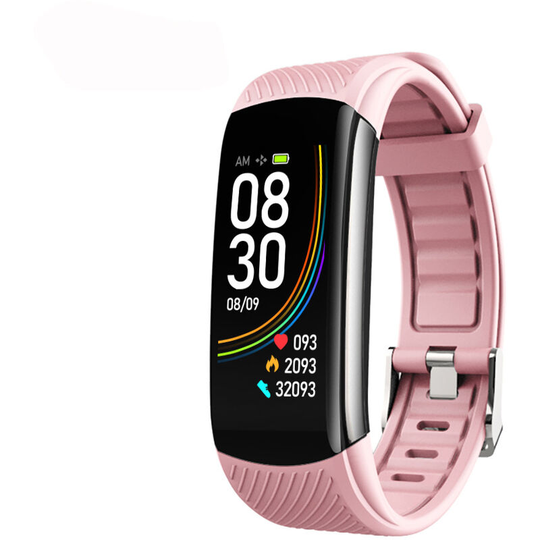 Fitness Tracker with Blood Oxygen Heart Rate Blood Pressure Monitor Waterproof, Pink - Muff
