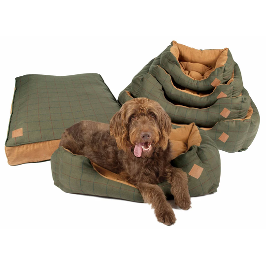 Tweed Snuggle Pet Bed