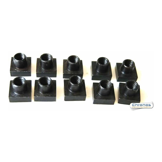 Set of M6 tee Nuts