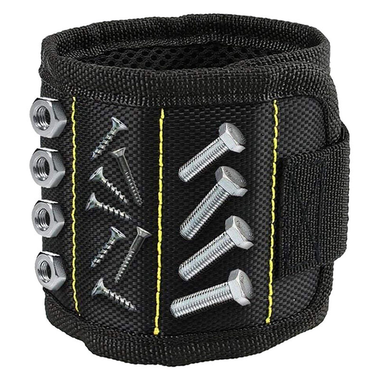 Diy Magnetic Bracelet Bracelet Tool Holder with Strong Magnets for Nails Screws Nuts Screwdrivers diy Clamps, for Father's Day