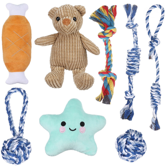 Pet Dog Puppy Chew Toy Squeaker Squeaky Sound Toys