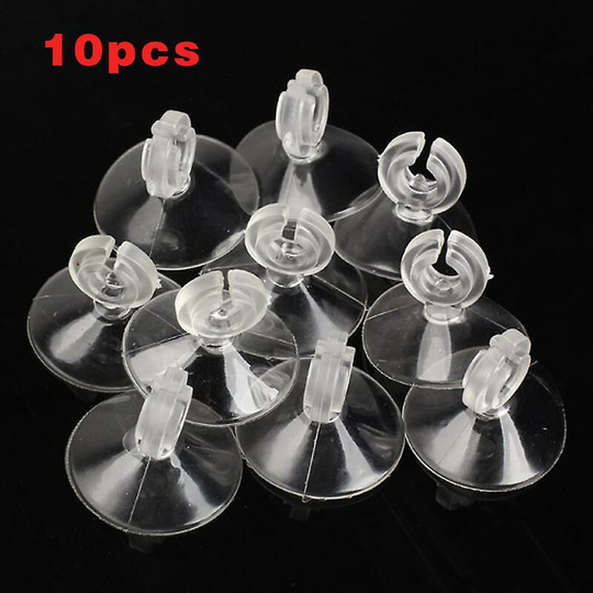 10pcs/set Aquarium Suction Cup Suction Cup For 4/6mm Air Line Hose Tube Wire Holder