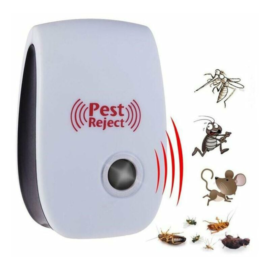 Ultrasonic Pest Repeller Electronic Control Pest Control Mouse Rat Anti Rodent Insect Cockroach Mosquito Insect Killer - Flkwoh