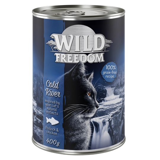 Wild Freedom Adult Saver Pack 12 x 200g - Mixed Pack I (Chicken, Pollock, Lamb, Rabbit, Game)
