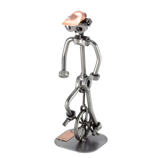 Unicyclist Screw Man