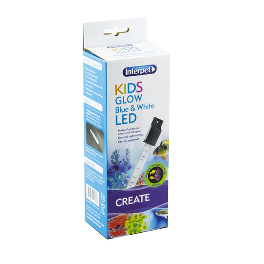 Interpet Lamp Kids Aquarium Led Glow White & Blue
