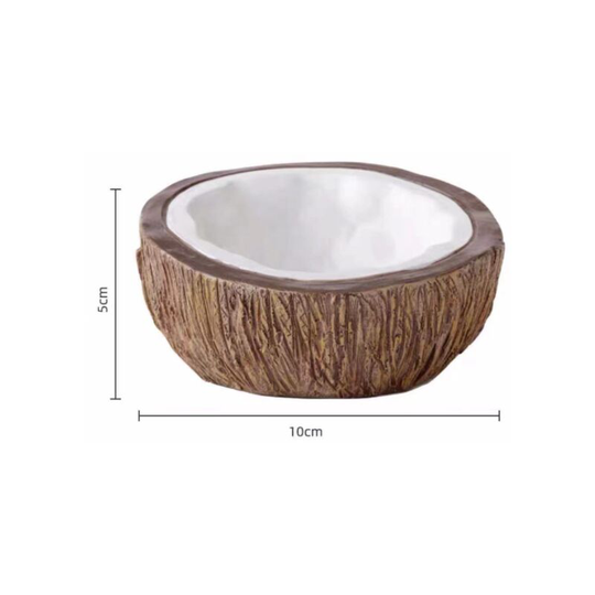 Coconut Shaped Bowl-10 x 10 x 6 cm