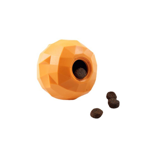 Original Bouncy Toy Dispenser for Treats and Croquettes | Indestructible Stress Ball | Chew Game for Intelligence