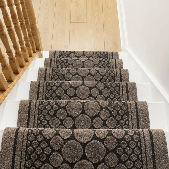 Abbotsford Brown Stair Runner