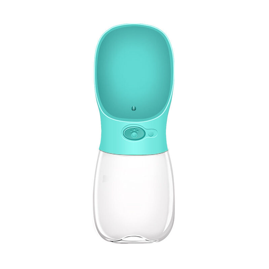 Dog Bottle 350ml Portable Dog Bottle, Travel Dog Bottle - Water Bottle with Lock Button for Dogs, Cats, Pets - bpa Free