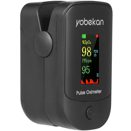 Fingertip Pulse Oximeter Pulse Oximeter Finger Pulse Blood Oxygen SpO2 Monitor lcd Oximeter SpO2 pr pi Monitor Mini Pulse Rate Measuring Gauge Blood