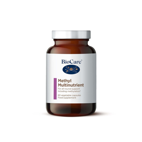 Biocare Methyl Multinutrient 60 Capsules - New glass packaging