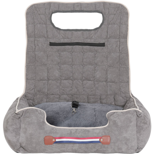 Dog Car Seat Booster Seat Kennel Cushion Cat Pet Car Carrier Bed for Travel