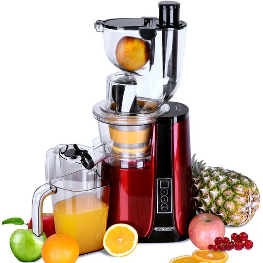 Monzana Slow Juice 500W Cold Press Masticating Machine for Whole Fruit Vegetables