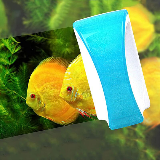 Aquarium Magnetic Brush, Aquarium Glass Cleaner, Algae Cleaner, Fish Tank Cleaner, Floating Powerful Cleaning Tool
