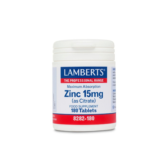 Lamberts Zinc 15mg, 180 tablets