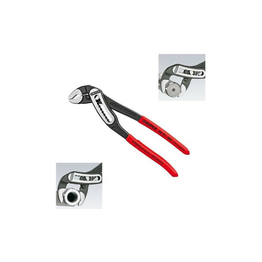 Knipex Alligator WaterPump Pliers 250mm Self Locking Non Slip PVC Grip 88 01 250