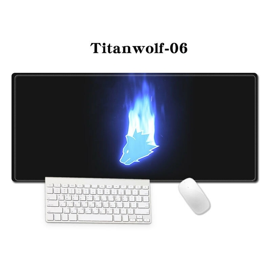 Super large gaming mouse pad, dual experience of precision and speed - rubber bottom, stable grip, non-slip and waterproof (06 model 300mm * 800mm *