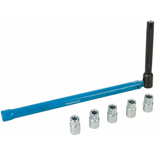 Sink Tap Installation Spanner Set 9mm 12mm Adjustable Sockets Back Nut Wrench