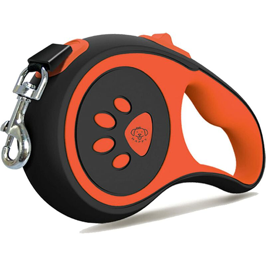Readcly - Retractable Dog Leash, 5M Dogs Retractable Leash with Non-Slip Handle, Adjustable Reusable Pet Leash, Strong Nylon Tape with Locking System