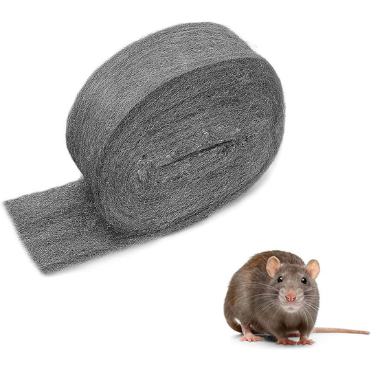 Steel Wool Pads Fine Steel Wire Polishing Steel Wool Tool for Removal Cleaning Polishing in the Home and Blocking Rodent Holes (1 pcs)