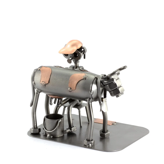 Farmer with Cow Puig Screw Man