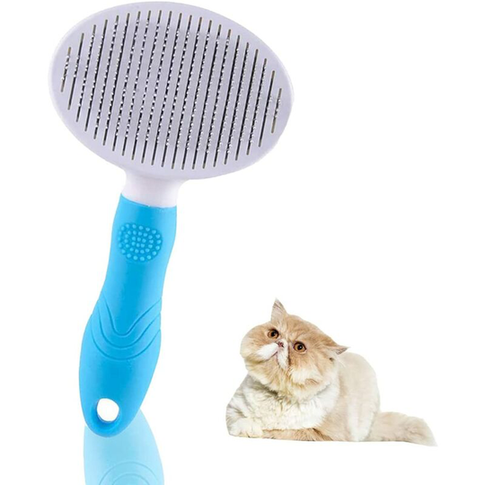 Brush for Dogs and Cats Self-cleaning Grooming Comb Hair Removal Brush Massage Comb for Cats Anti Hair Brush for Pets Massage, Combing, Hair Removal