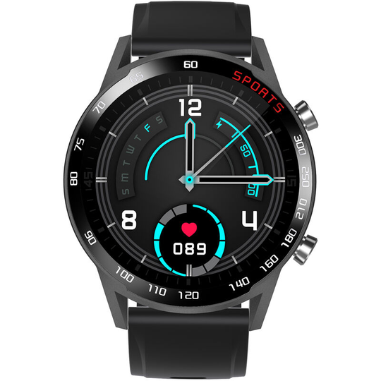 Asupermall - 1.3-inch Temperature Mesuring Smart Watch for Men Women Heart Rate Blood Pressure Monitoring Multi-Sport Mode Fitness Watch Secientific