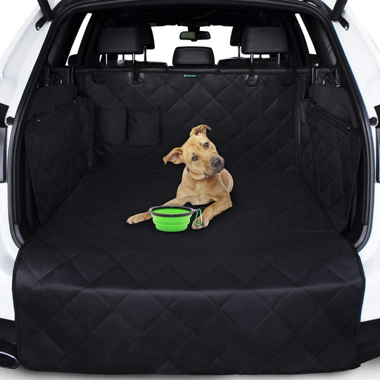 Rhafayre - Dog Car Boot Cover - Trunk Protector and Bumper - Strong Dog Car Cover with Bumper Flap - Waterproof and Anti-Slip - Universal 4x4 Estate